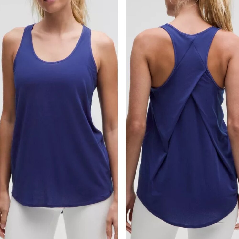Sz 6 Lululemon Tank Top Pleated
